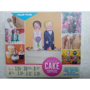 Spark & Plug‎ DIY Cake Topper Art Wooden Kit